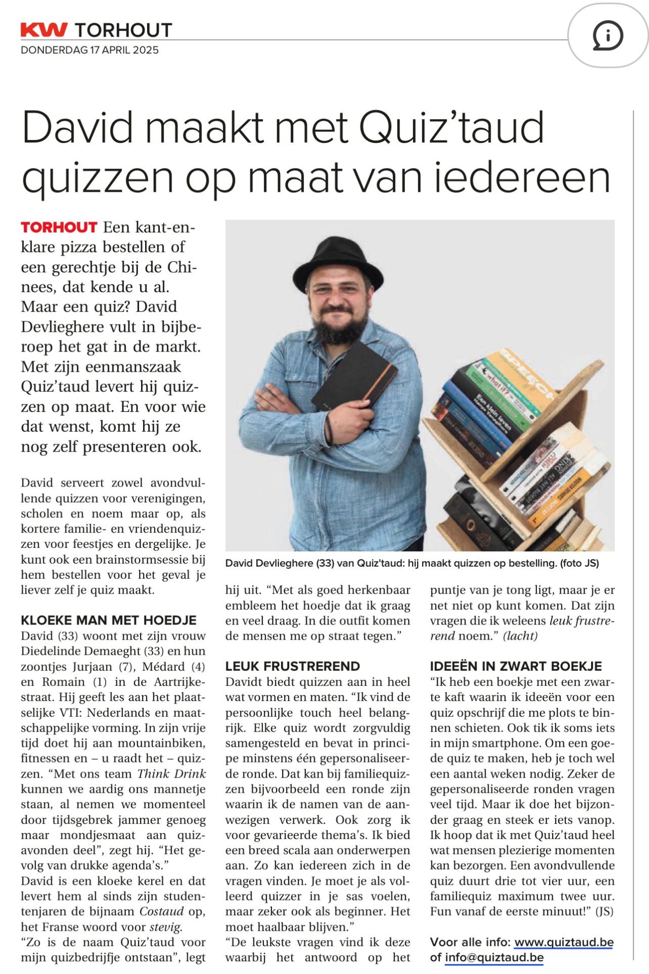 De Weekbode - 17/04/2025